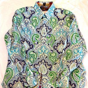 Robert Graham Paisley Size L